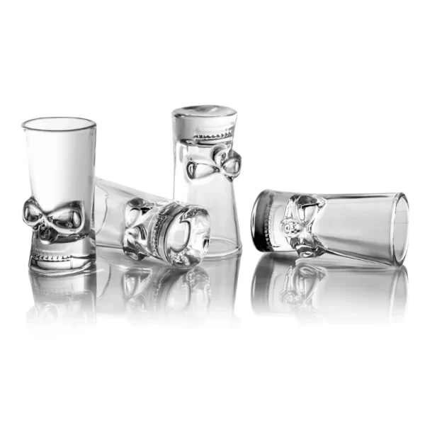 Brain Freeze Skull Decanter Set - Image 3