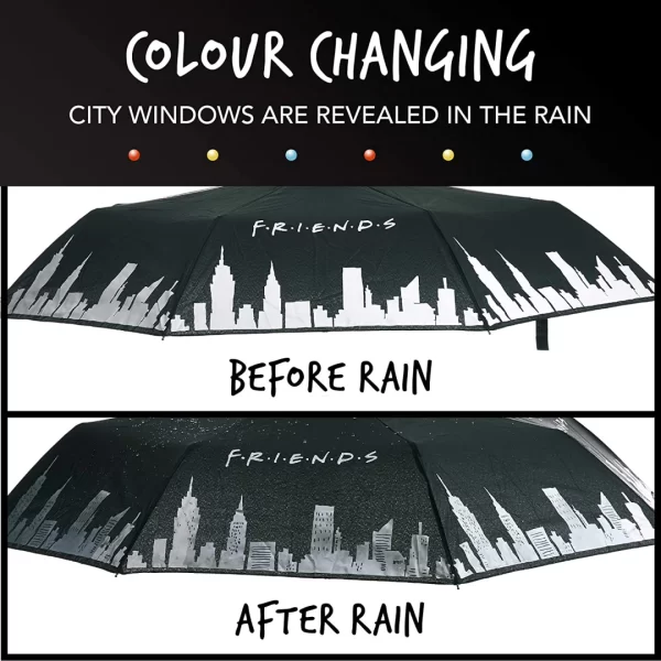 Friends Colour Change Umbrella