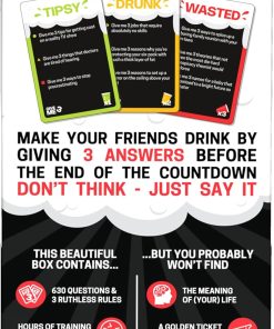 Alternative view of Give Me 3 - Drinking Edition