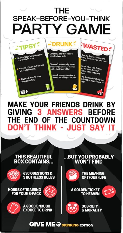 Give Me 3 - Drinking Edition - Image 2