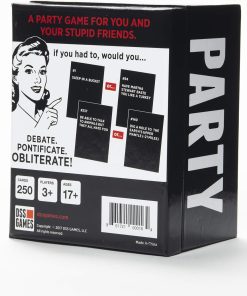 Alternative view of If You Had To... Card Game