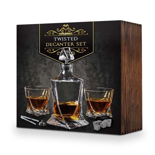Twisted Decanter Set - Image 3