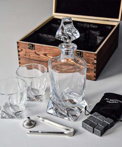 Twisted Decanter Set