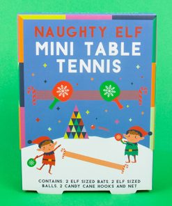 Naughty Elf Christmas Table Tennis