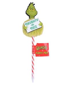 Alternative view of The Grinch Fluffy Pen