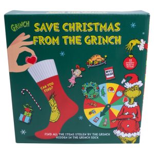 Save Christmas From The Grinch – Sock Game