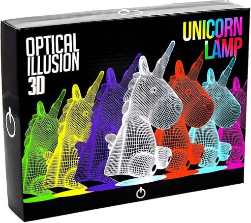 Unicorn Sitting 3D Lamp - Image 3
