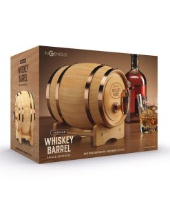 Wooden Keg Whiskey Barrel 800ml