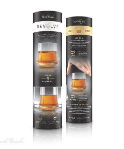 Revolving Shot Glass - Set of 4