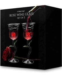 Alternative view of Rose Wine Glass Set