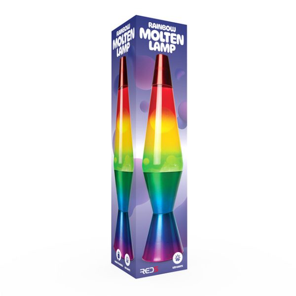 RED5 Rainbow Molten Lava Lamp - Image 2