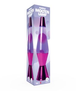 Alternative view of RED5 Purple Molten Lava Lamp