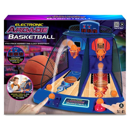 Electronic Arcade Neon Basketball Game - Image 2