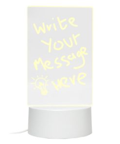 Alternative view of Light Up Memo Board