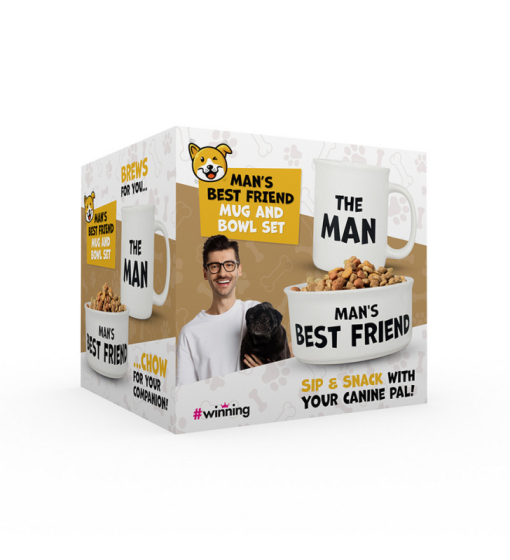 Man's Best Friend Mug & Bowl Set