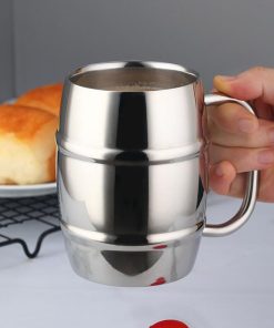 Jumbo Double Walled Beer Keg Mug