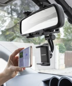 Smartphone Holder for Rearview Mirror