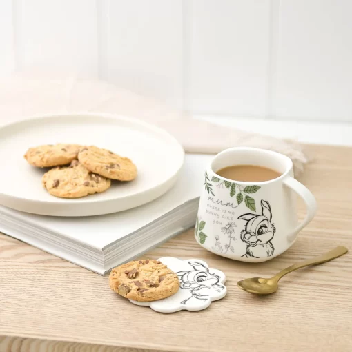 DISNEY FOREST FRIENDS THUMPER MUG & COASTER SET ‘MUM’ - Image 2