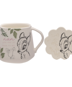 Disney Forest Friends Bambi Mug & Coaster Set 'Nan'