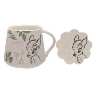 Disney Forest Friends Bambi Mug & Coaster Set 'Nan'