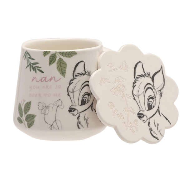 Disney Forest Friends Bambi Mug & Coaster Set 'Nan' - Image 3