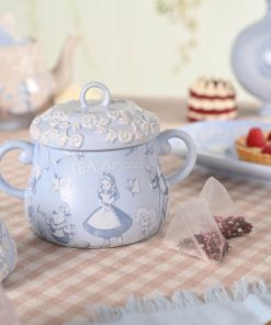 ALICE IN WONDERLAND - Alice - Embossed Tea caddy