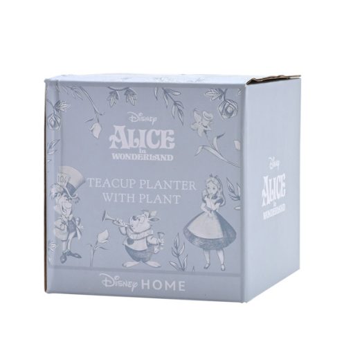 ALICE IN WONDERLAND - Teacup Planter with Faux Plant - Image 2