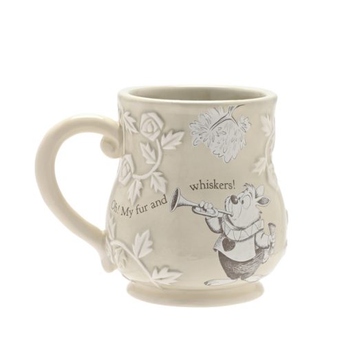 Disney Alice in Wonderland Embossed Mug - White Rabbit - Image 2