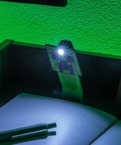 Creeper Minecraft Book Light