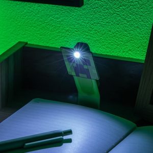 Creeper Minecraft Book Light