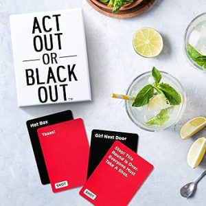 Act Out or Blackout - Drinking Game