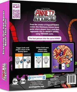 Alternative view of Anxiety ATTACK! the Board Game by The Awkward Yeti