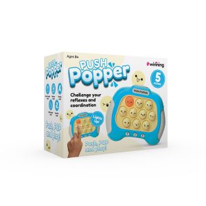 Push Popper Game - Blue