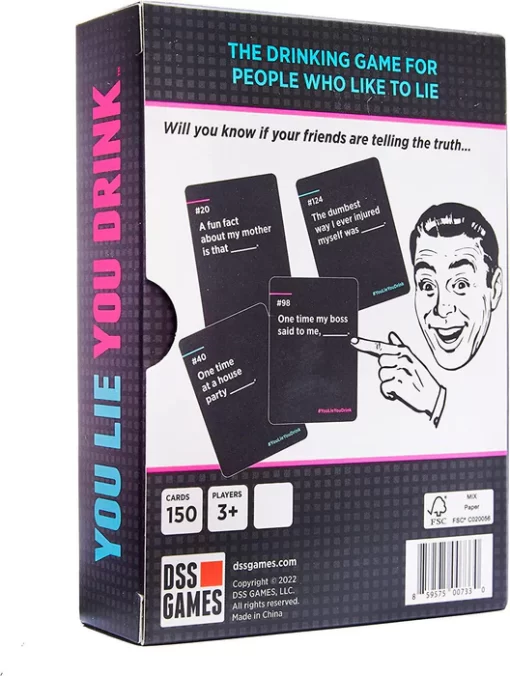 You Lie You Drink - Party Game - Image 2