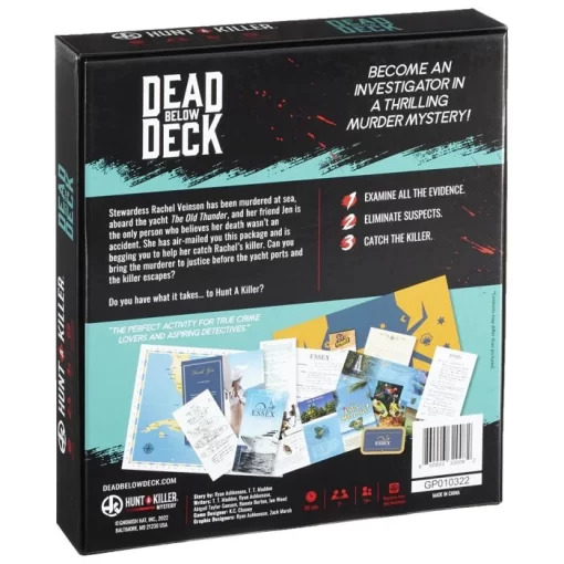 Hunt A Killer Mystery: Dead Below Deck - Image 2