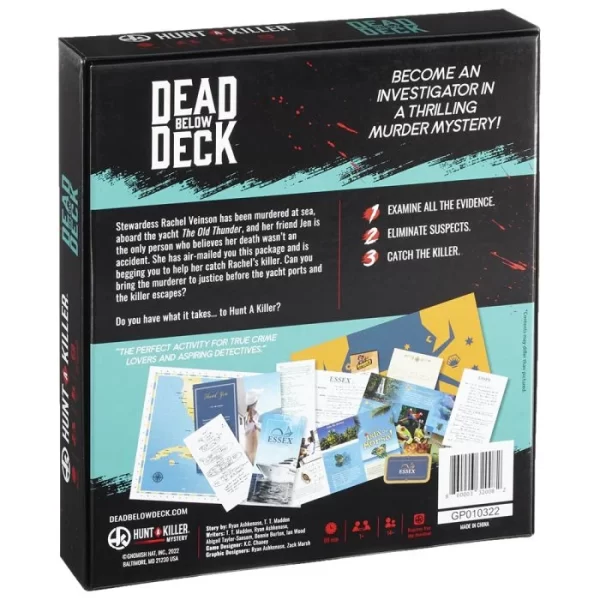 Hunt A Killer Mystery: Dead Below Deck - Image 2