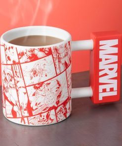 MARVEL LOGO SHAPED MUG