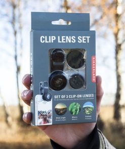 Alternative view of 3 in 1 Camera Phone Lens Kit: Wide Angle, Macro & Fisheye