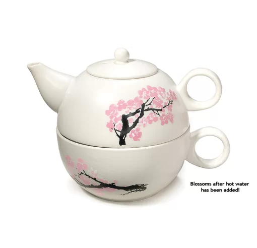Blossom Morph Heat-Changing Tea Set for One - Image 2