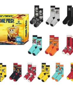 One Piece - Gift Box 12 Pairs of Socks size 41/46
