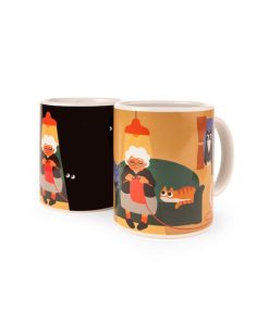 Cat Lady Morph Heat Change Mug