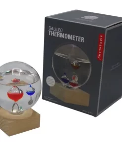 Alternative view of Galileo Thermometer