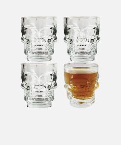 Skull Shot Glasses Set 4