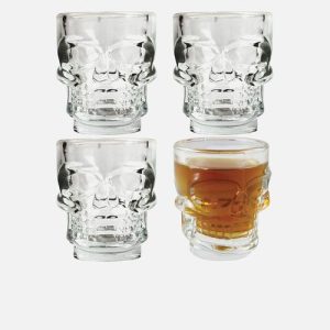 Skull Shot Glasses Set 4