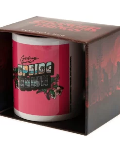 Alternative view of Stranger Things 4 Mug Upside Down