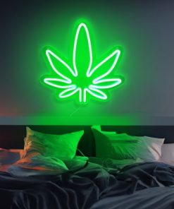 USB Weed Neon Lamp
