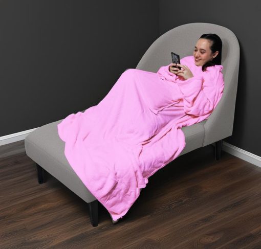 USB Heated blanket pink - Image 2