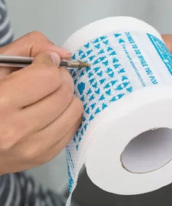 Toilet Paper "Things to do while you Poo"