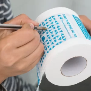 Toilet Paper "Things to do while you Poo"