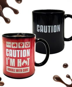 ‘Caution I am Hot’ Heat Change Mug